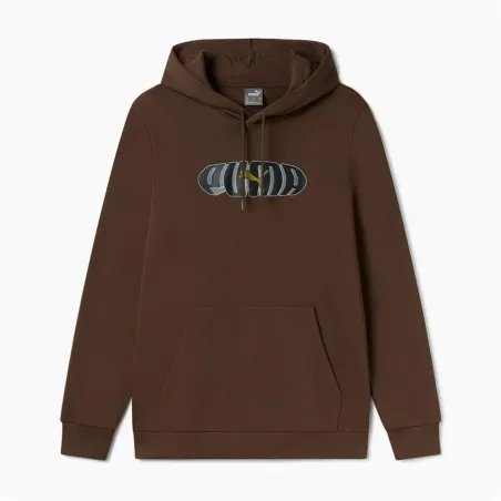 Толстовка с капюшоном мужская Puma Essentials+ Graphic Hoodie Fl Hombre
