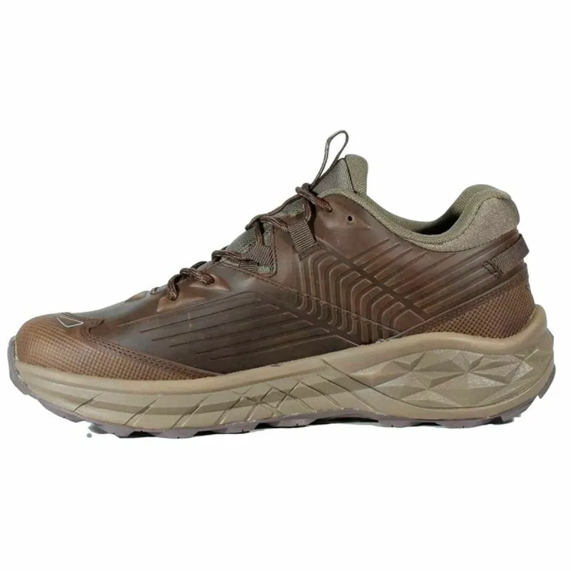 Vyriški trail bėgimo batai (bėgimas kalnuose) Hi-Tec Geo Fuse Trek Ruda Šviesiai rudas