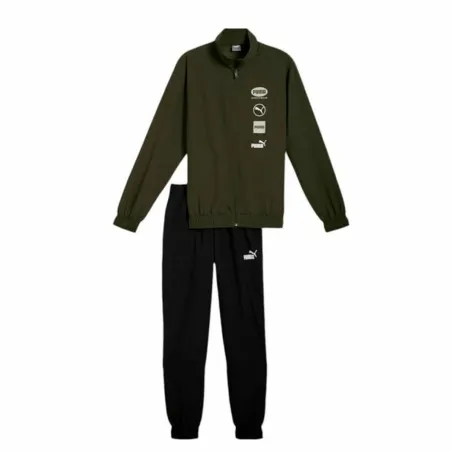Sportinis kostiumas suaugusiems Puma Woven Graphic Suit Cl Žalia Vyras