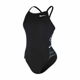 Women’s Bathing Costume Nike Racerback Black