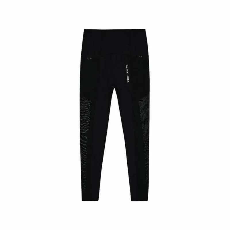 Moteriškos sportinės tamprės Black Limba Skyline Mesh Juoda