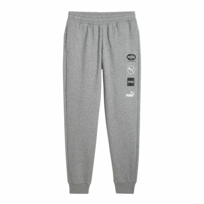 Спортивные штаны для взрослых Puma Power Graphic Sweatpants Серый Мужской