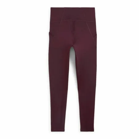 Женские спортивные колготки Puma Favorite Forever High Waist 7/8 Бордовый