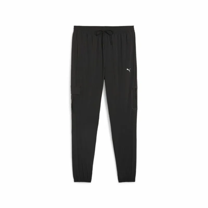 Sportinės kelnės suaugusiems Puma Flex Woven Cargo Juoda Vyras