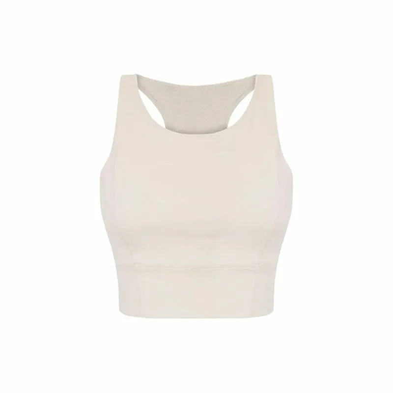 Women’s Sports Top Black Limba Diardi  Cream