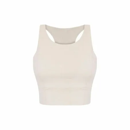 Women’s Sports Top Black Limba Diardi  Cream