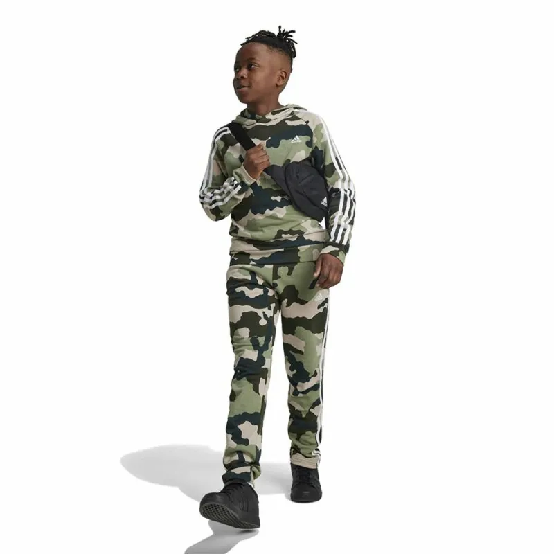 Ilgos sportinės kelnės Adidas Essentials Kamufliažinis Abiejų lyčių