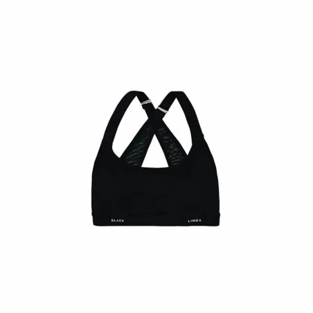 Moteriški sporto marškinėliai Black Limba Skyline Mesh Juoda