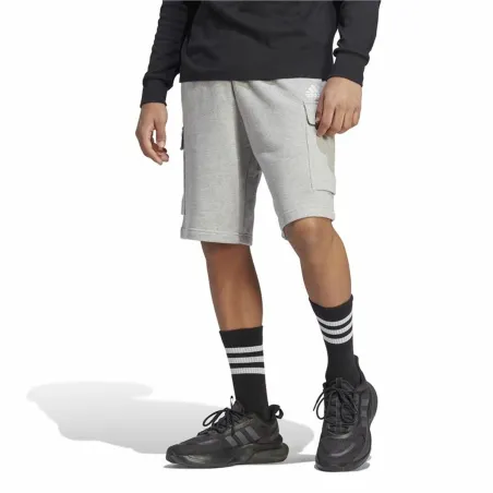 Sportiniai šortai Adidas Essentials French Terry Cargo Pilka