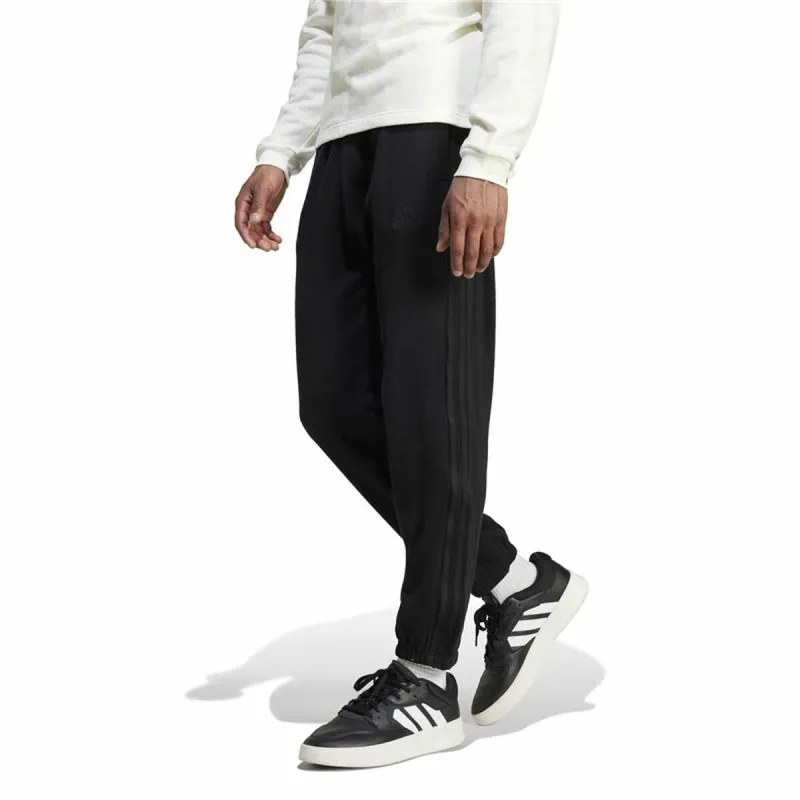 Ilgos sportinės kelnės Adidas Brand Love French Terry Juoda Vyras