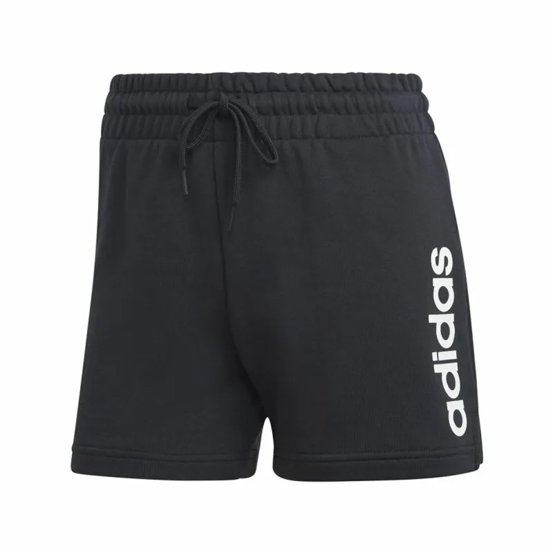 Ilgos sportinės kelnės Adidas Juoda Moteris