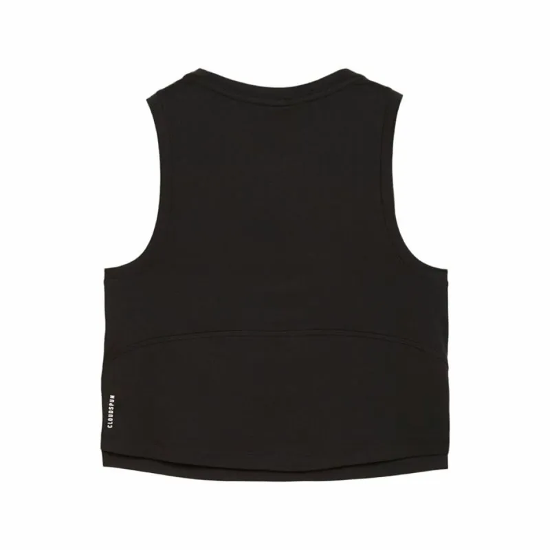 Moteriški sporto marškinėliai Puma Cloudspun Sleeveless Tank Juoda