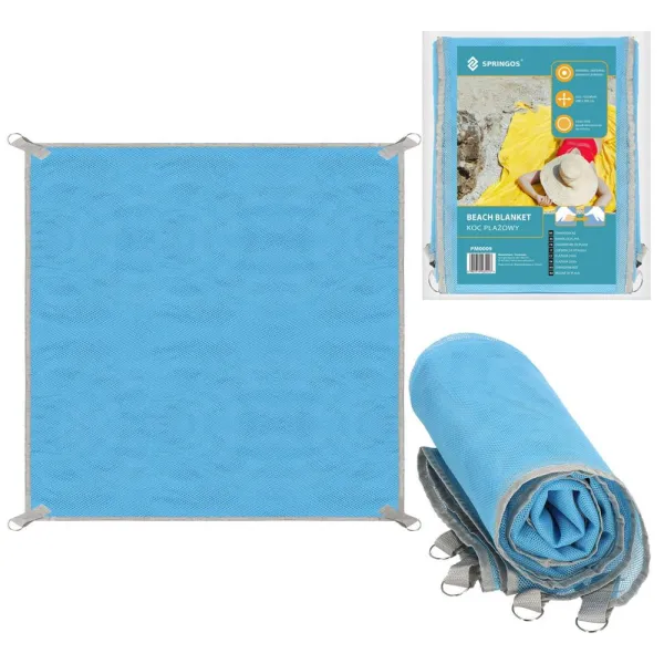 Rantapiknik-peitto Springos PM0009 200 x 200 cm