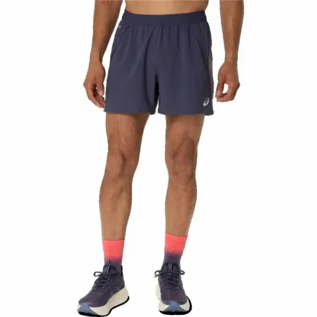 Sporta Šorti Asics Road 5In Short Zils