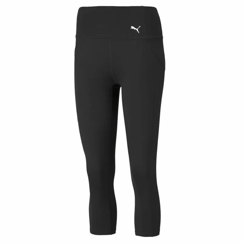 Ilgos sportinės kelnės Puma Train Favorite Forever High Waist 3/4 Juoda Moteris