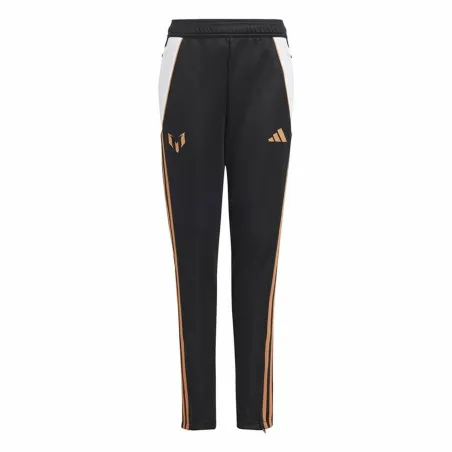 Ilgos sportinės kelnės Adidas Messi Infantil Juoda