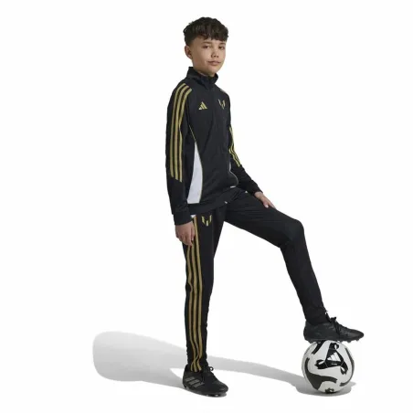 Ilgos sportinės kelnės Adidas Messi Infantil Juoda