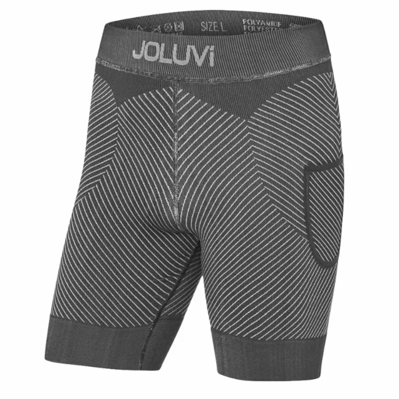 Sportiniai šortai moterims Joluvi Trail Tech Juoda Running