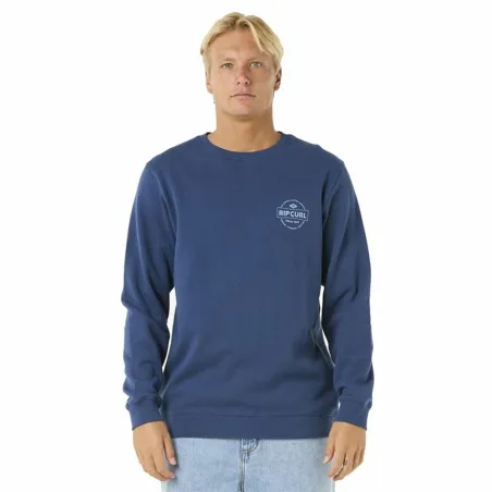 Dressipluus ilma kapuutsita, meeste Rip Curl Stapler Crew Sinine