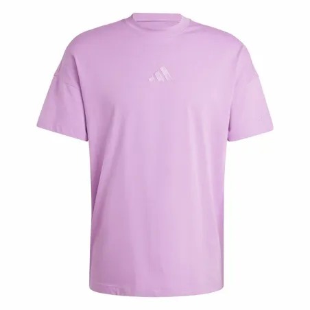 Vyriški marškinėliai su trumpomis rankovėmis Adidas All Szn Purpurinė