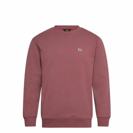 Толстовка без капюшона мужская Lee Lee Patch Crew Sws Багровый красный