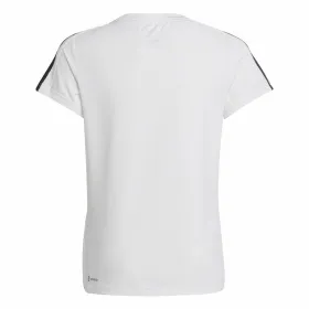 Футболка с коротким рукавом унисекс Adidas Training Essentials 3S Белый