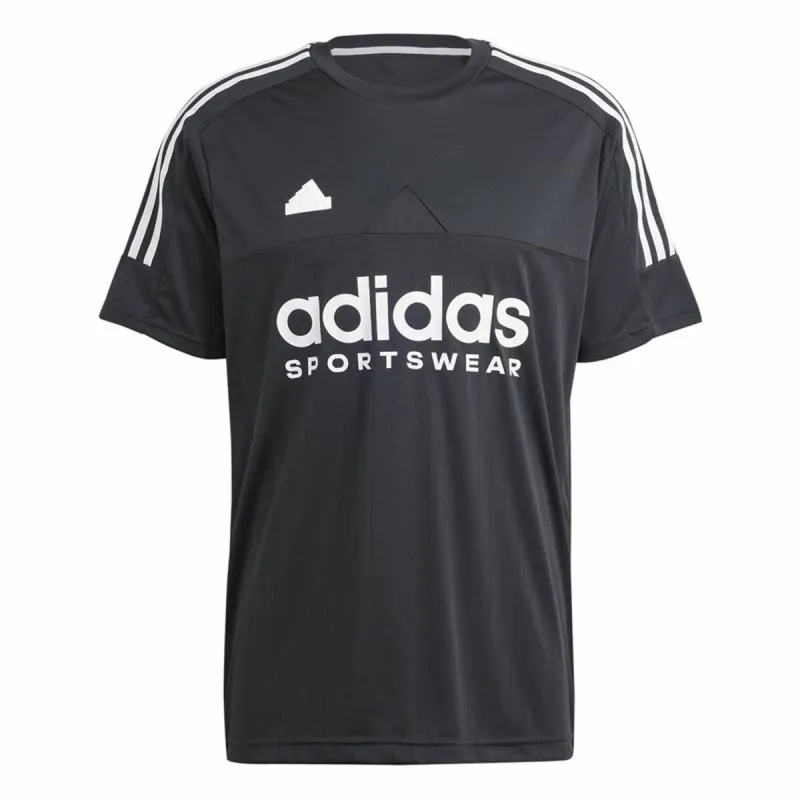 Vyriški marškinėliai su trumpomis rankovėmis Adidas Tiro Q1 Juoda