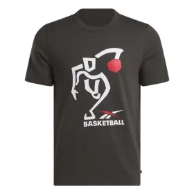 Футболка с коротким рукавом мужская Reebok Gs Hs Attack Tee Чёрный