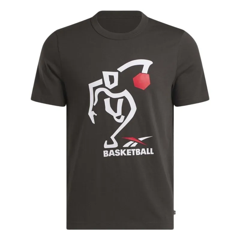Футболка с коротким рукавом мужская Reebok Gs Hs Attack Tee Чёрный