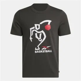 Футболка с коротким рукавом мужская Reebok Gs Hs Attack Tee Чёрный