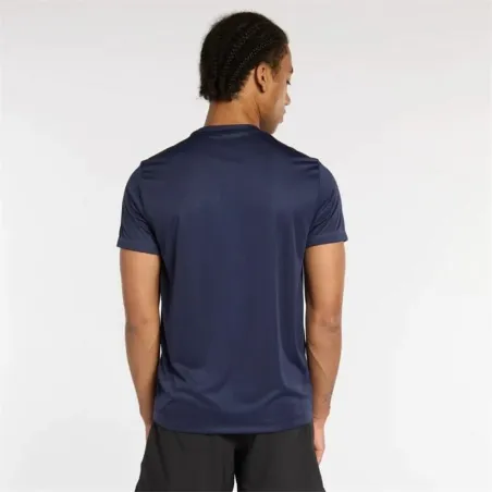 Men’s Short Sleeve T-Shirt Reebok Id Train Ss Tech Navy Blue