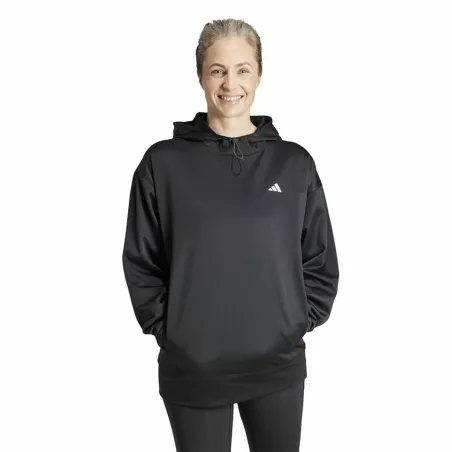 Moteriškas džemperis su gobtuvu Adidas Game and go Hoodie Mujer Juoda