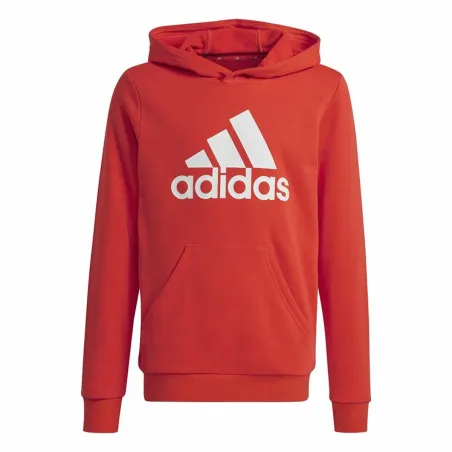 Uniseksinis džemperis su gobtuvu Adidas Big Logo Essentials Raudona