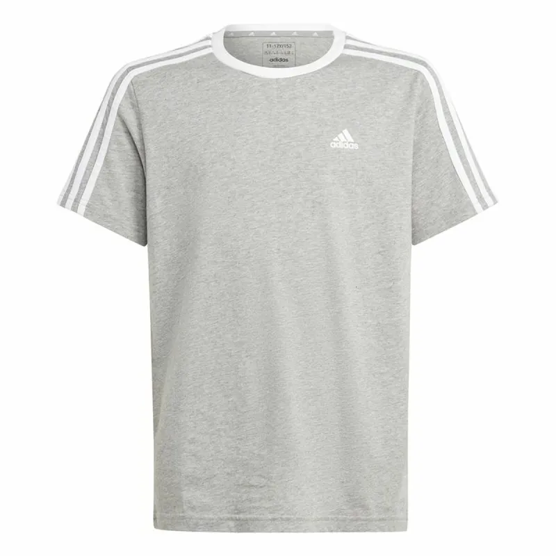 Vaikiška Marškinėliai su trumpomis rankovėmis Adidas Pilka