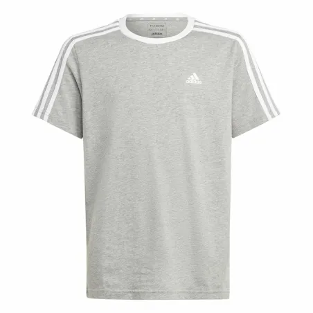 Vaikiška Marškinėliai su trumpomis rankovėmis Adidas Pilka