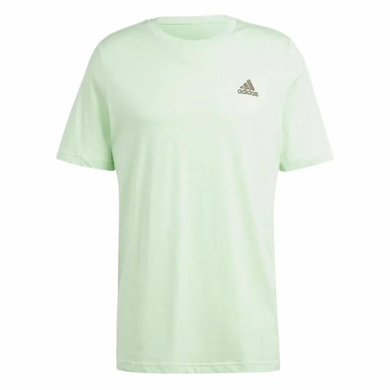Vyriški marškinėliai su trumpomis rankovėmis Adidas adidas Sl Žalia