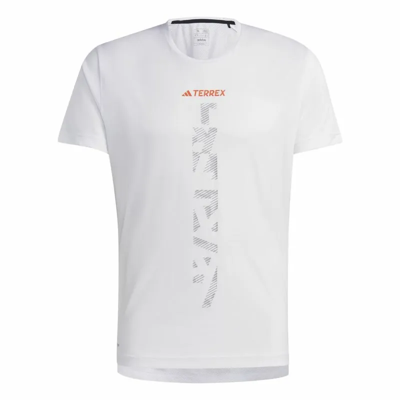 Vyriški marškinėliai su trumpomis rankovėmis Adidas Agr Shirt Balta