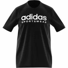 Футболка с коротким рукавом мужская Adidas Spw Чёрный