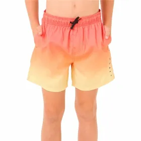 Children’s Bathing Costume Rip Curl Fade Volley Red Multicolour
