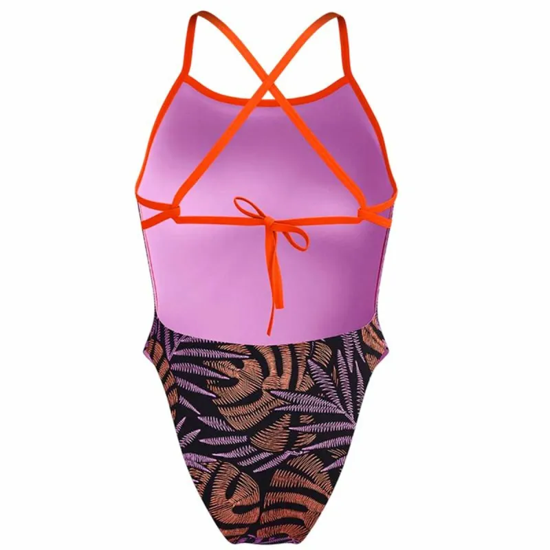 Naisten uimapuku Speedo Allover Oranssi