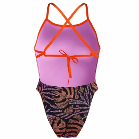 Naisten uimapuku Speedo Allover Oranssi