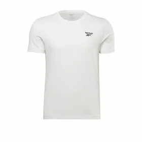 Футболка с коротким рукавом мужская Reebok Identity Left Chest Logo Белый
