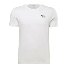 Футболка с коротким рукавом мужская Reebok Identity Left Chest Logo Белый