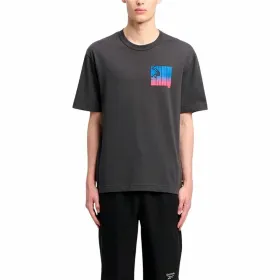 Футболка с коротким рукавом мужская Reebok Gs Hs Shaq Silo Logo Чёрный