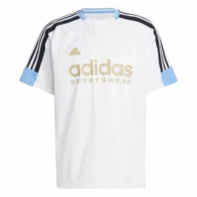 Футболка с коротким рукавом мужская Adidas Tiro Nations Белый