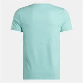 Футболка с коротким рукавом мужская Reebok Identity Smal Синий Небесный синий