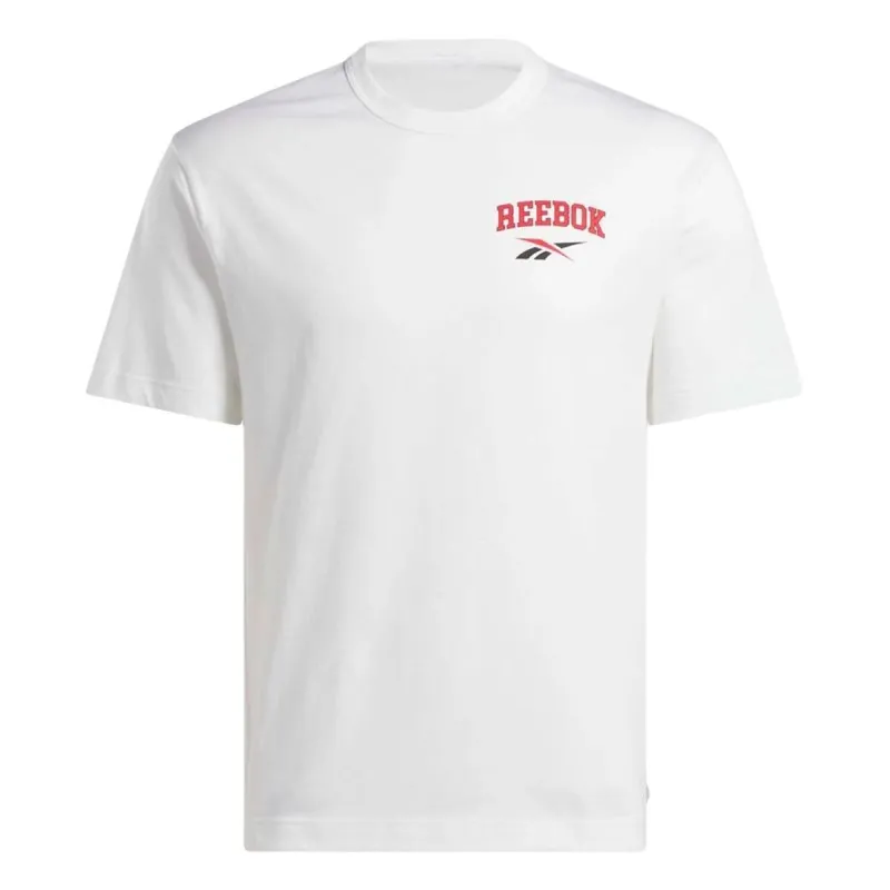 Vyriški marškinėliai su trumpomis rankovėmis Reebok Gs Hs Guaranteed Tee Balta