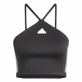 Женская майка Adidas Summer Triangle Чёрный