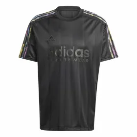 Футболка с коротким рукавом мужская Adidas Tiro Q2 Чёрный