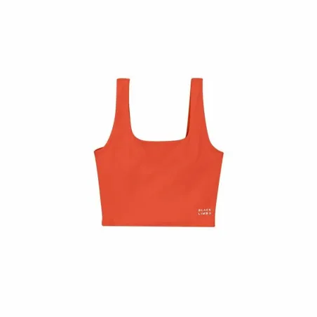 Moteriški sporto marškinėliai Black Limba Bhakti Oranžinė Fitness